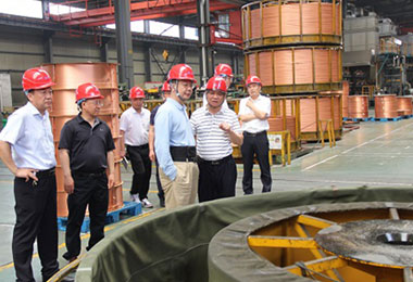 CNMC Albetter President Zhang Jingjing, etc. Visited Hailiang for Exchange