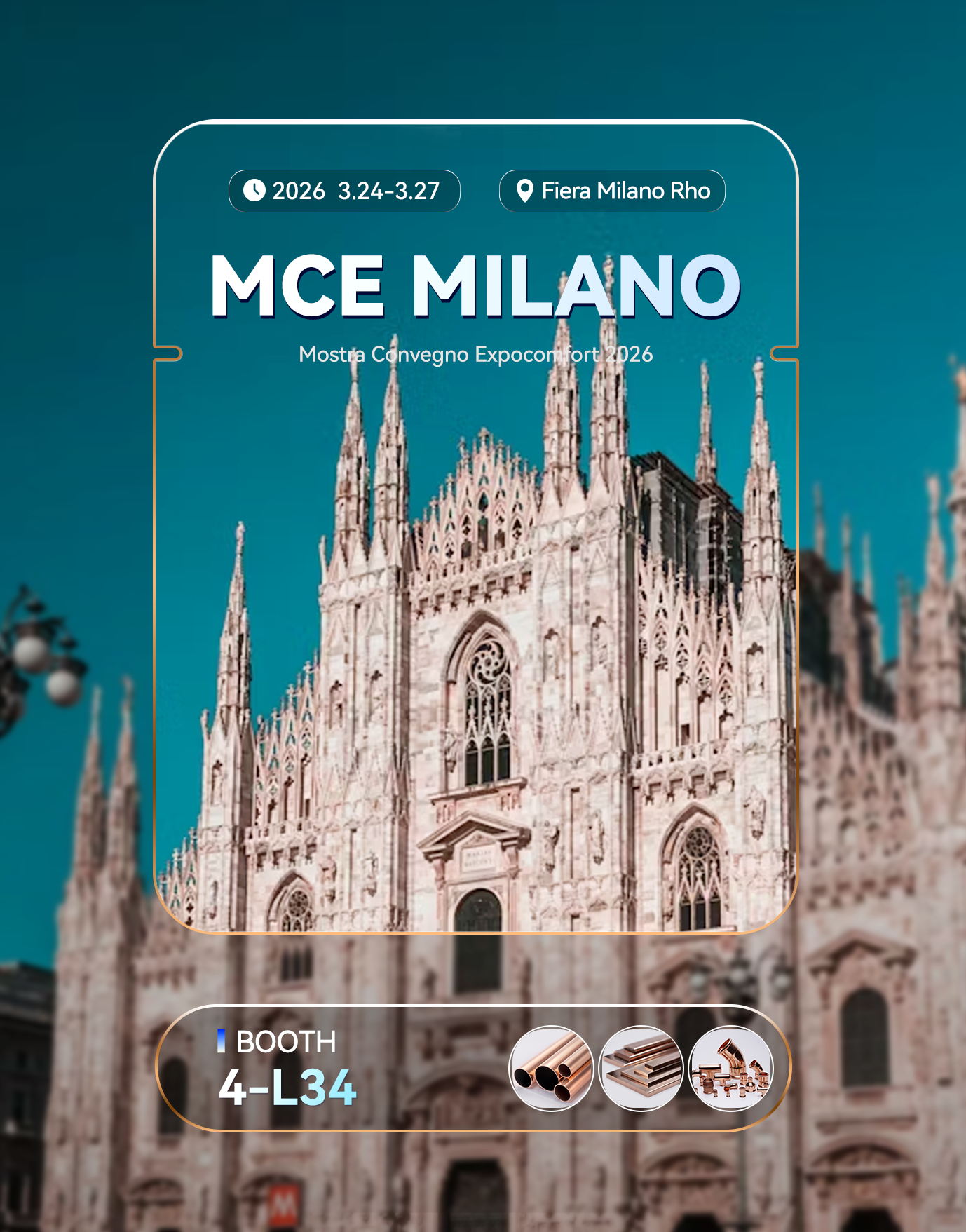Hailiang will exhibit at the MCE MILANO Fair, March 24–27, in Milano—visit us at Booth 4-L34