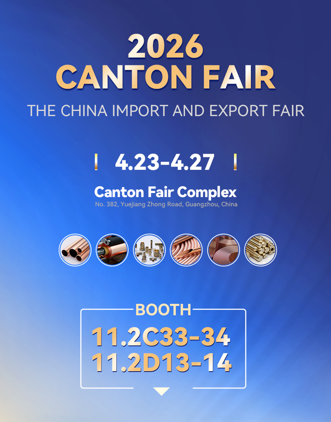 Hailiang warmly invites you to visit our booth at the Canton Fair from April 23–27, 2026, at the Canton Fair Complex in Guangzhou. Find us at Booth 11.2C33-34 & 11.2D13-14